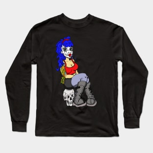 Dark pinup Long Sleeve T-Shirt